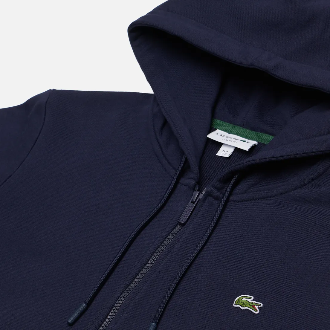 Lacoste Мужская толстовка Classic Fit Zip-Up Fleece
