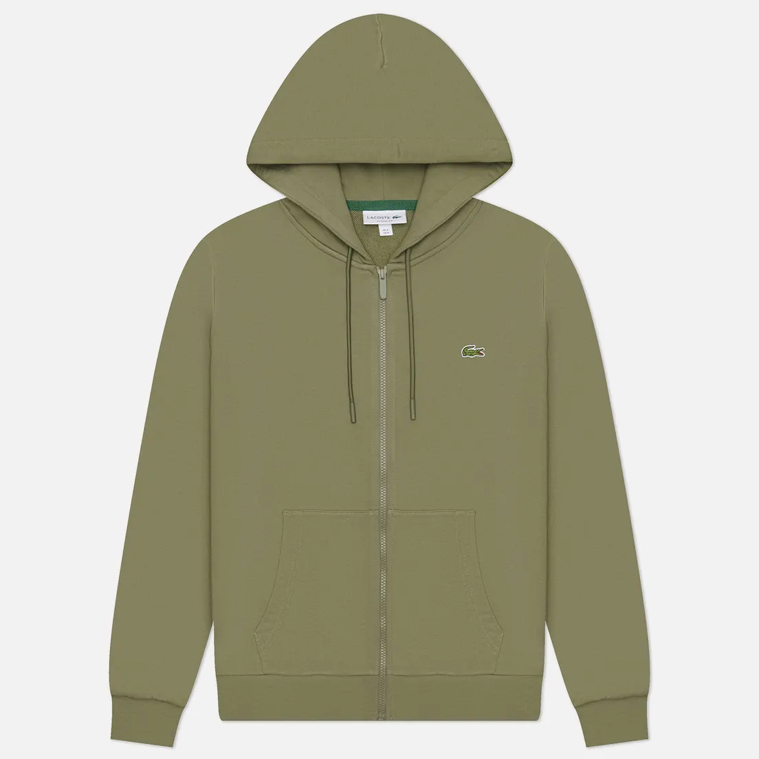 Lacoste Мужская толстовка Classic Fit Zip-Up Fleece