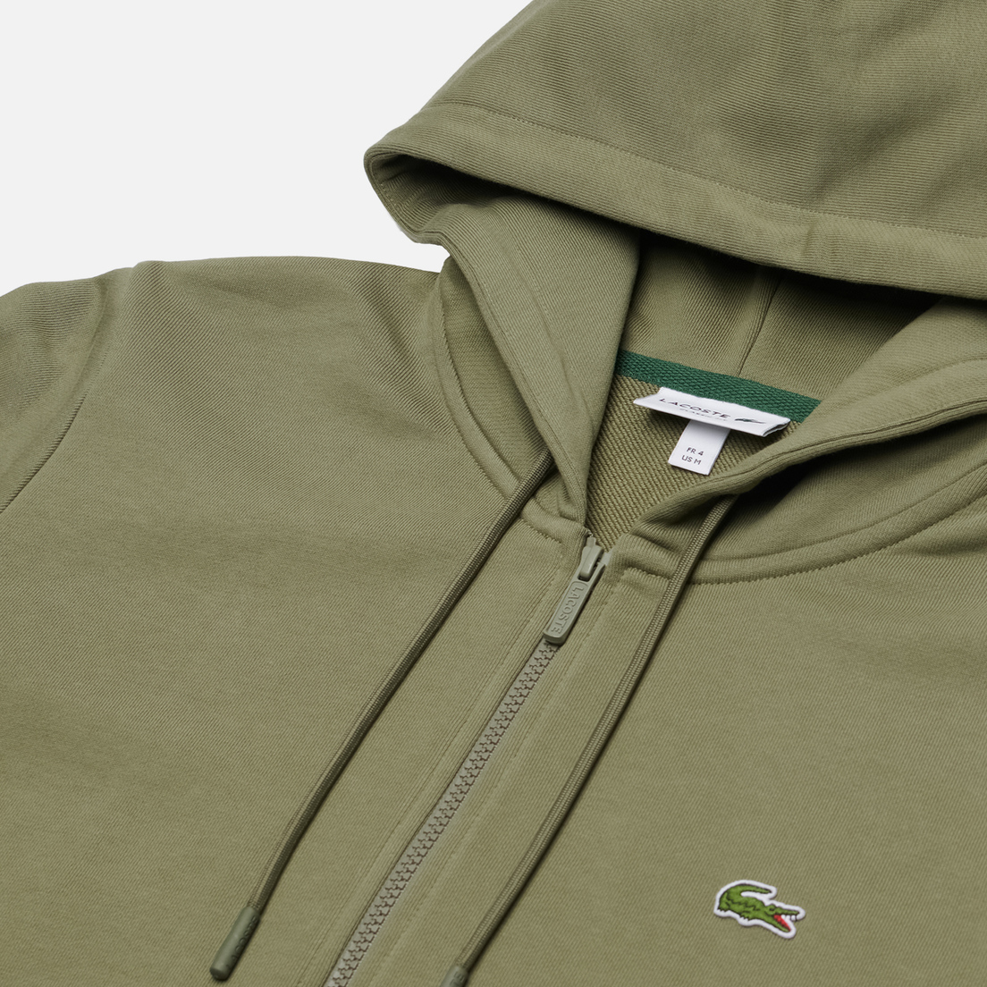 Lacoste Мужская толстовка Classic Fit Zip-Up Fleece