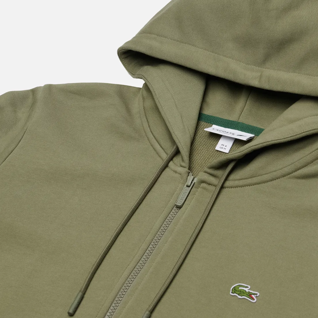 Lacoste Мужская толстовка Classic Fit Zip-Up Fleece