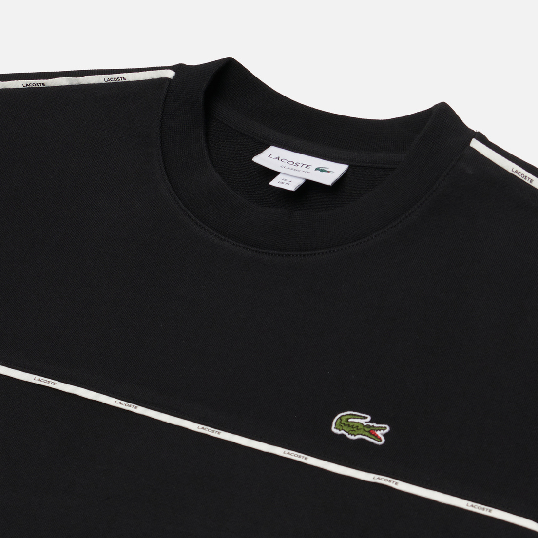 Lacoste Мужская толстовка Logo Trim Fleece
