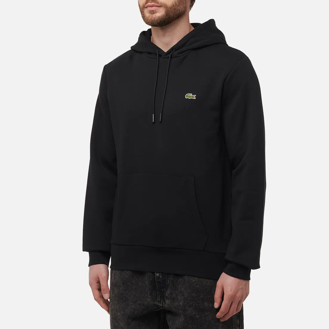 Lacoste Мужская толстовка Cotton Fleece Hoodie