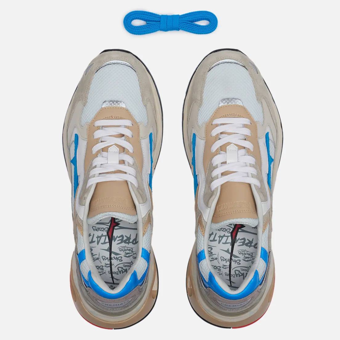 Premiata Мужские кроссовки Sharky 073