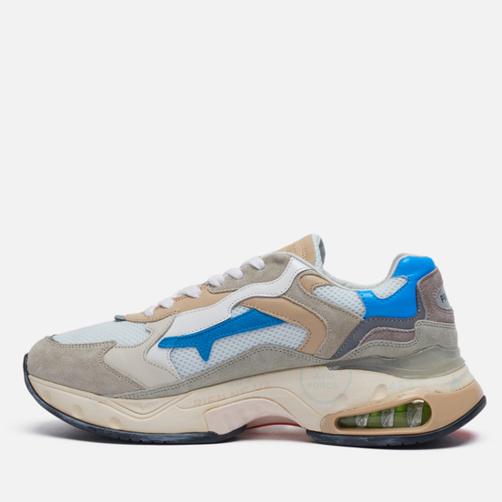 Мужские кроссовки Premiata Sharky 073 Grey/White