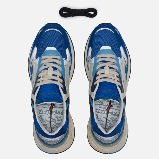 Мужские кроссовки Premiata Sharky 077 Blue