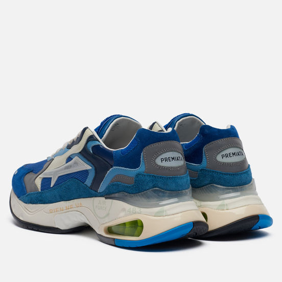 Мужские кроссовки Premiata Sharky 077 Blue