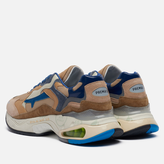 Мужские кроссовки Premiata Sharky 079 Brown