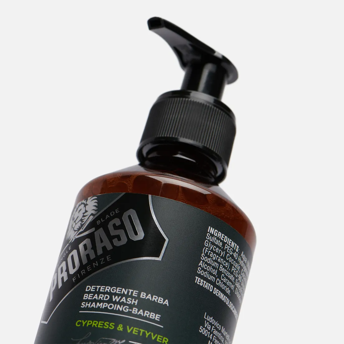 Proraso Шампунь для бороды Cypress & Vetyver