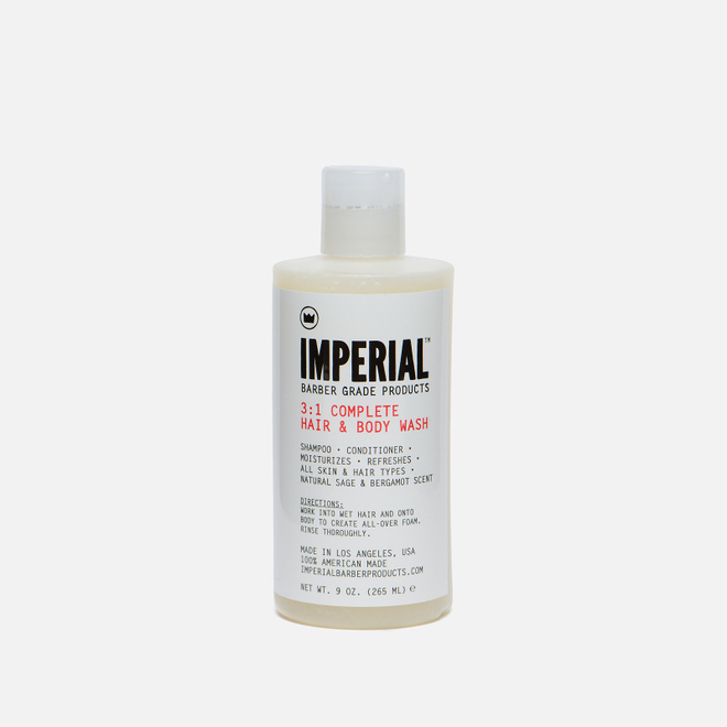 Шампунь для волос Imperial Barber 3:1 Complete Hair & Body Wash 265ml
