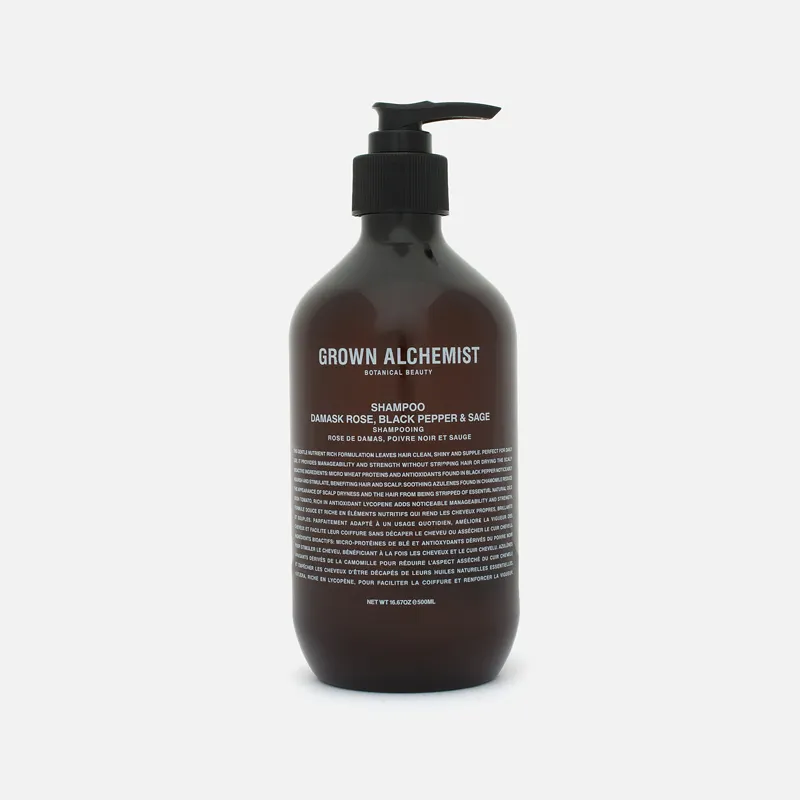 Grown Alchemist Шампунь для волос Damask Rose/Black Pepper & Sage Large