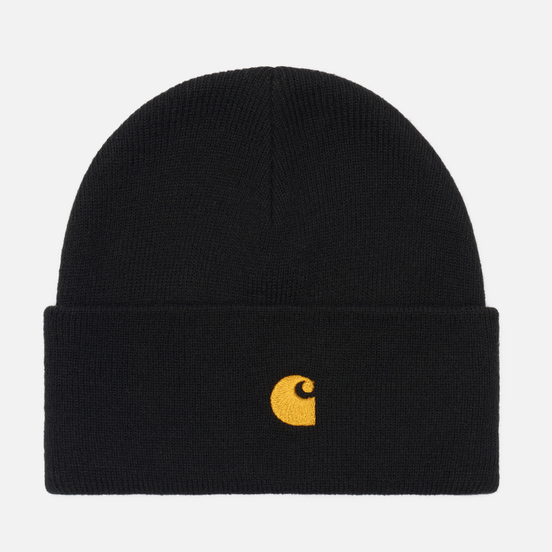 Шапка Carhartt WIP Chase Black/Gold