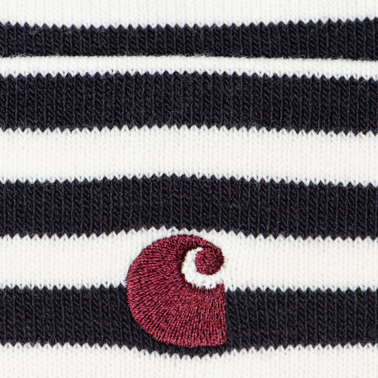 Шапка Carhartt WIP Haldon Stripe Dark Navy/Wax