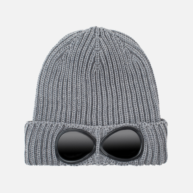 Детская шапка C.P. Company U16 Iconic Goggle Grey