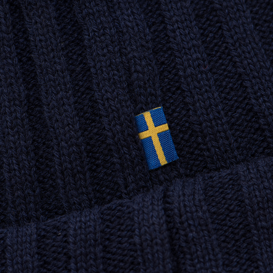 Шапка Fjallraven Byron Wool Dark Navy