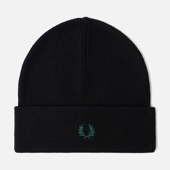 Шапка Fred Perry Merino Wool Black