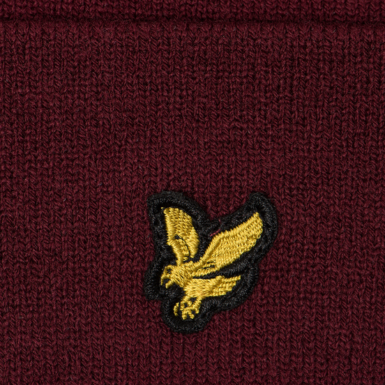 Шапка Lyle & Scott Beanie Claret Jug