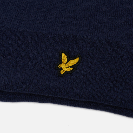 Шапка Lyle & Scott Beanie Dark Navy