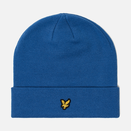 Шапка Lyle & Scott Beanie Duke Blue