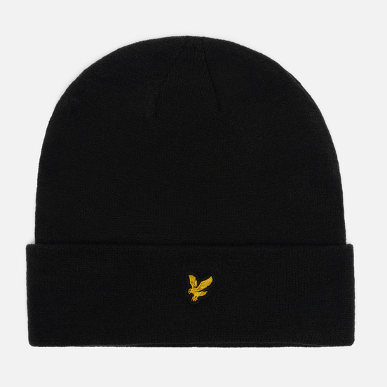 Шапка Lyle & Scott Beanie True Black