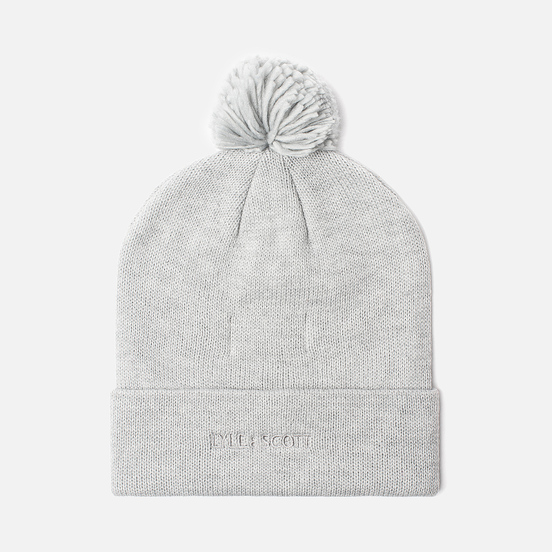 Шапка Lyle & Scott Bobble Beanie Light Grey Marl