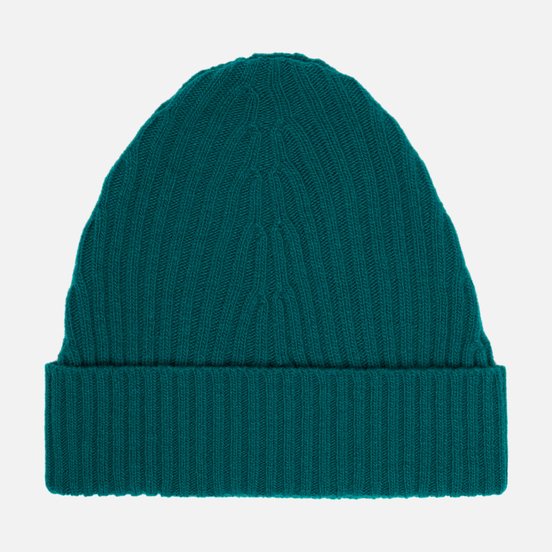 Шапка Maison Margiela Ribbed Wool Petrol Green