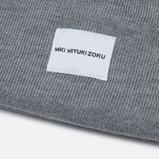 Шапка MKI Miyuki-Zoku Merino Grey
