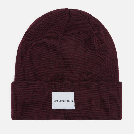 Шапка MKI Miyuki-Zoku Merino Maroon