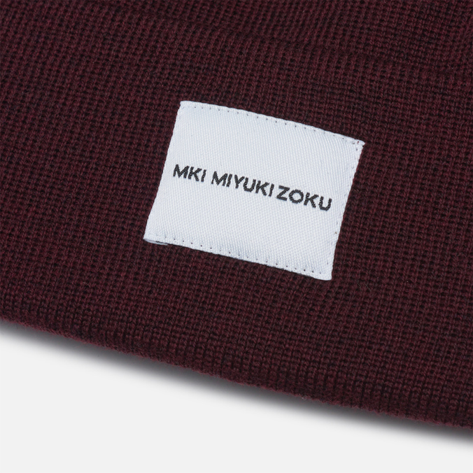 Шапка MKI Miyuki-Zoku, цвет бордовый, размер UNI MMB-MAROON Merino - фото 2