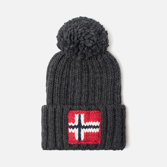 Шапка Napapijri Semiury 2 Dark Grey Melange