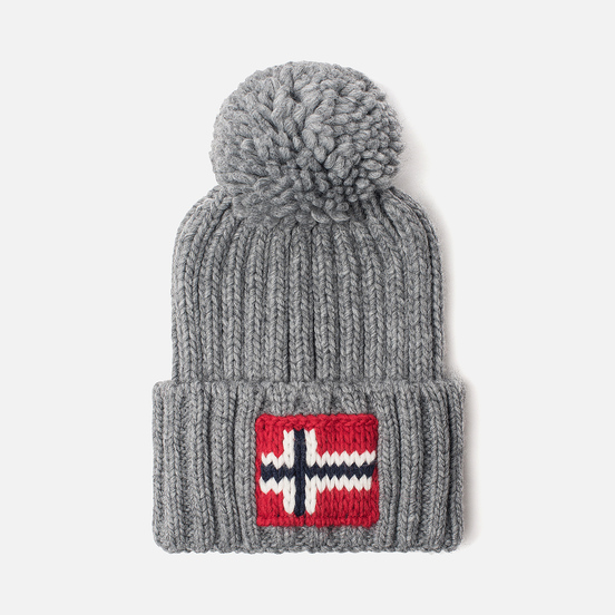 Шапка Napapijri Semiury 2 Medium Grey Melange