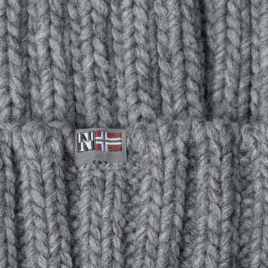 Шапка Napapijri Semiury 2 Medium Grey Melange