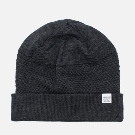 Шапка Norse Projects Bubble Beanie Charcoal Melange