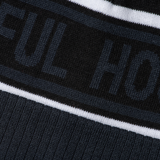 Шапка Peaceful Hooligan Signature Pompom Black