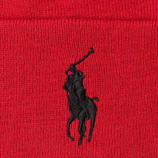 Шапка Polo Ralph Lauren Acrylic Big Polo Pony Red