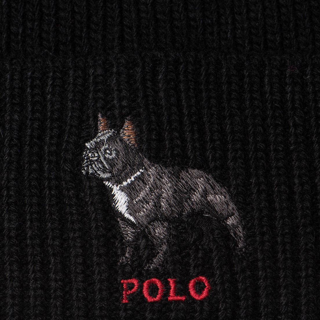 Polo Ralph Lauren Шапка French Bulldog Acrylic/Nylon/Wool