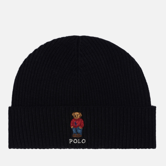 Шапка Polo Ralph Lauren Polo Bear Acrylic/Nylon/Wool Black
