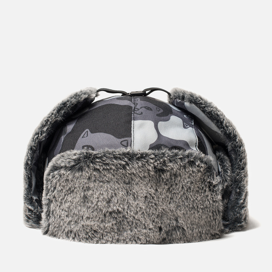 Шапка RIPNDIP Nerm Camo Aviator Blackout Camo