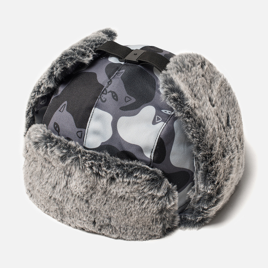 Шапка RIPNDIP Nerm Camo Aviator Blackout Camo