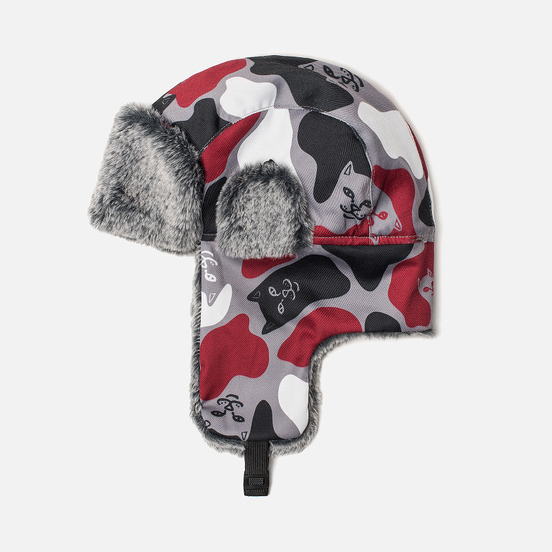 Шапка RIPNDIP Nerm Сamo Aviator Red Camo