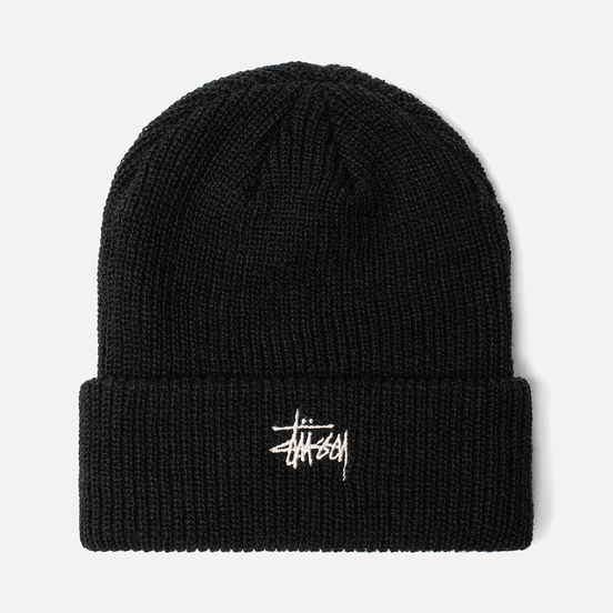 Шапка Stussy Basic Cuff Black