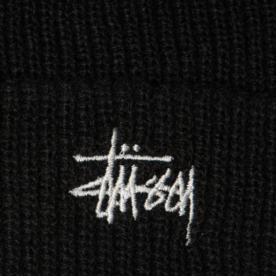 Шапка Stussy Basic Cuff Black