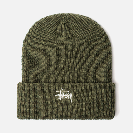 Шапка Stussy Basic Cuff Olive