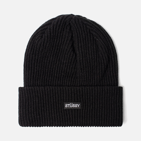 Шапка Stussy Small Patch Watch Black