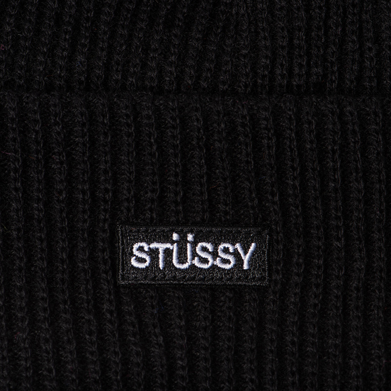 Шапка Stussy Small Patch Watch Black