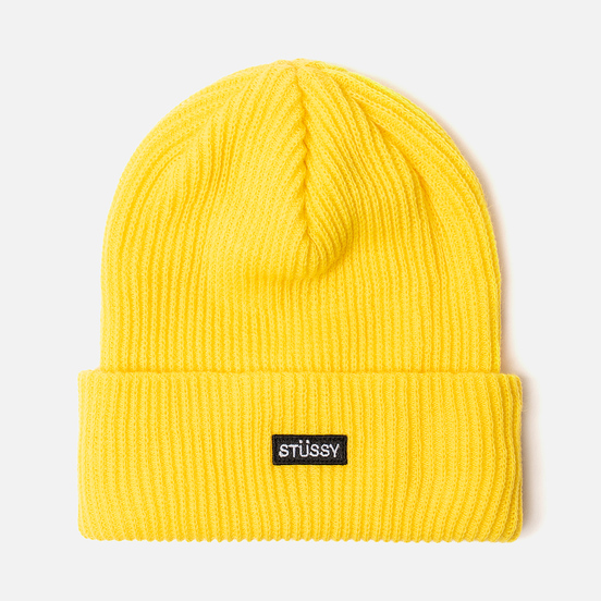 Шапка Stussy Small Patch Watch Yellow