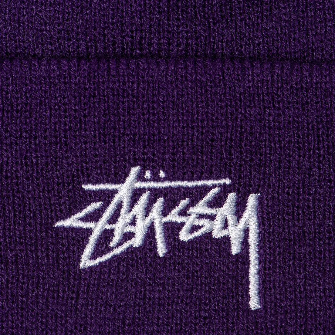 Stussy Шапка Stock Cuff Embroidered Logo