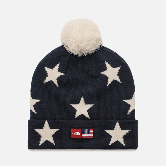 Шапка The North Face IC Ski Tuke Cosmic Blue Star Print