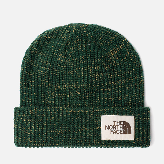 Шапка The North Face Salty Dog Beanie Night Green/British Khaki