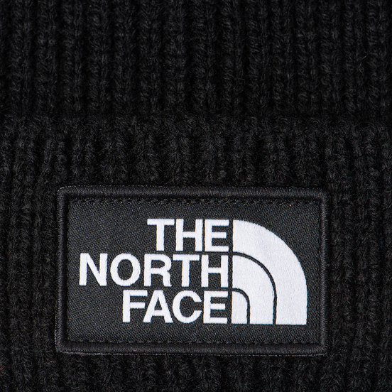 Шапка The North Face TNF Logo Box Cuffed Beanie TNF Black