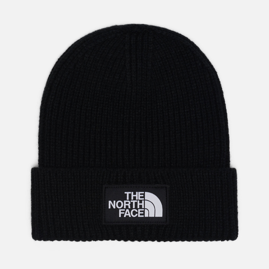 Шапка The North Face TNF Logo Box Cuffed Beanie TNF Black